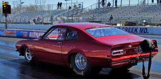 ford maverick drag racing