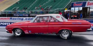 mike delahanty 1964 plymouth belvedere drag racing