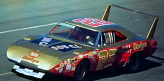 richard brooks mini motor winged mopar 1971 daytona 500
