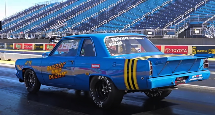 slant 6 plymouth valiant drag racing