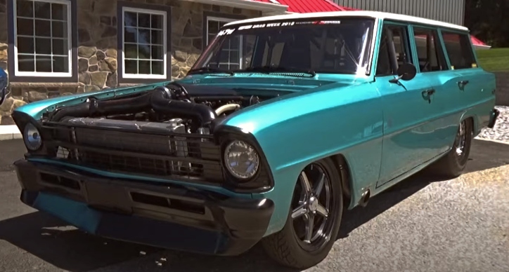 1967 chevy nova wagon 200mph