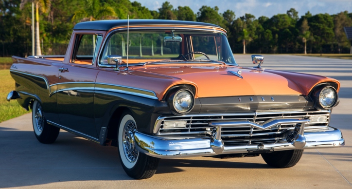 57 ford ranchero restored by jerry miller