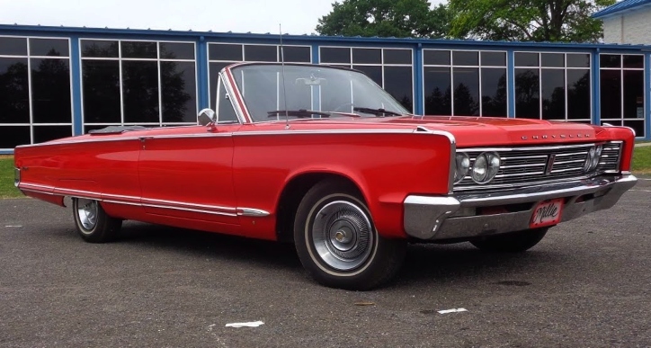 rare 1966 chrysler newport convertible