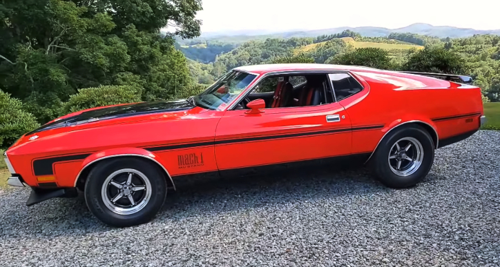 1972 ford mustang build