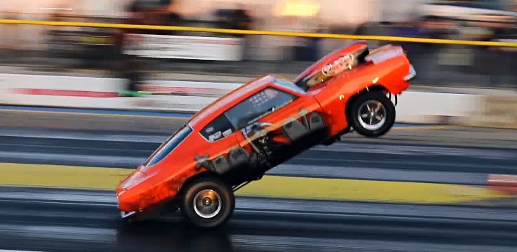 airborne cuda whellstand byron dragway