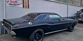 black on black 1971 dodge challenger