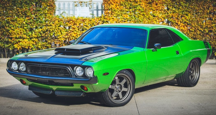 74 dodge challenger hellcat drivetrain