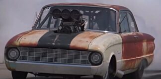 paul witty ford falcon drag racing
