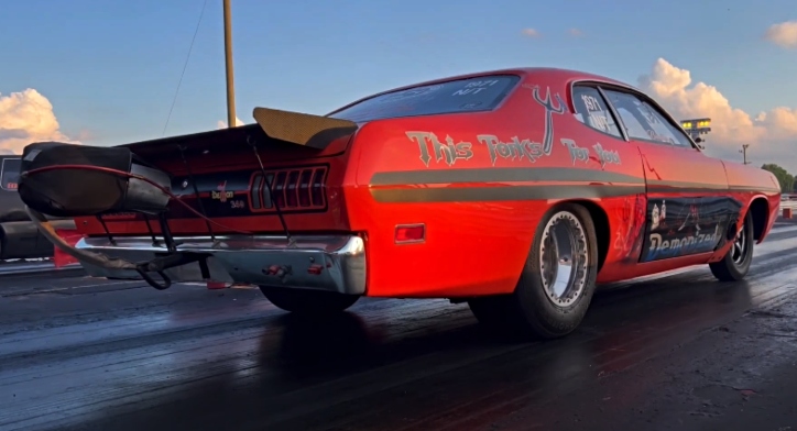 braxton performance dodge demon drag racing