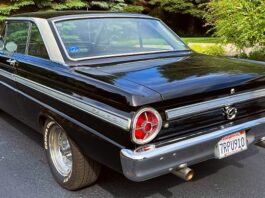 1965 ford falcon former drag car