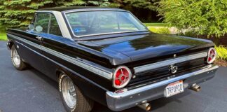 1965 ford falcon former drag car