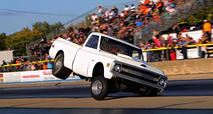 1969 chevy c10 truck wheelstand