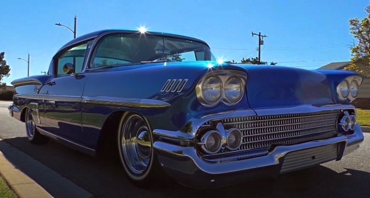 custom 1958 chevrolet impala