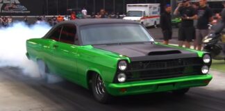 1967 ford fairlane drag racing