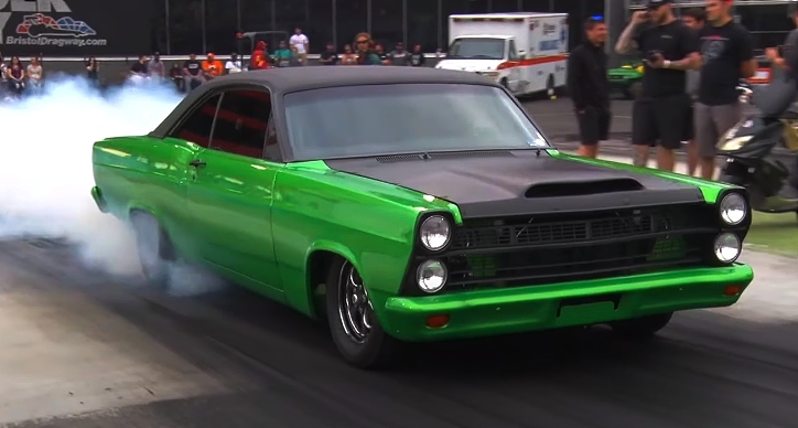 1967 ford fairlane drag racing