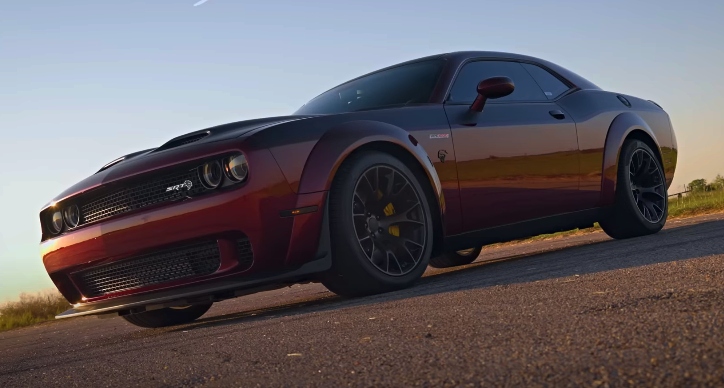 hennessey jailbreak challenger in action