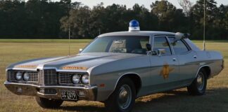 1972 ford custom 500 highway patrol car