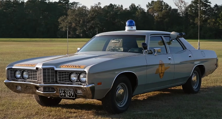 1972 ford custom 500 highway patrol car