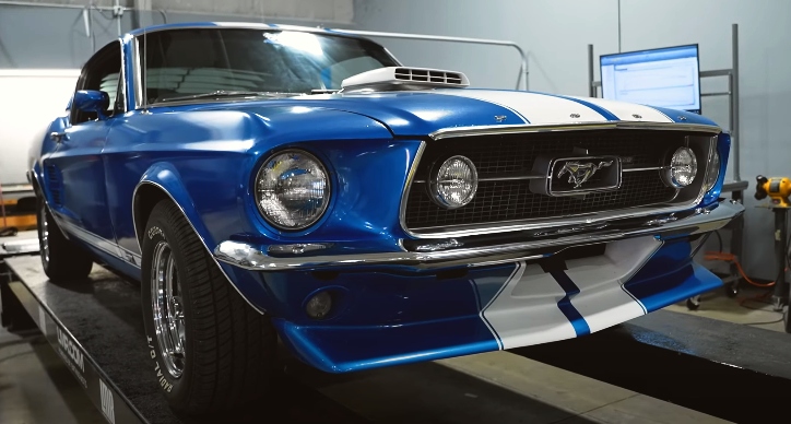 1967 ford mustang gt dyno pull