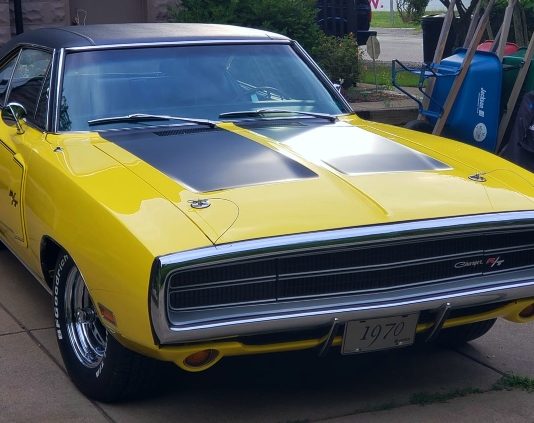 yellow 1970 dodge charger rt