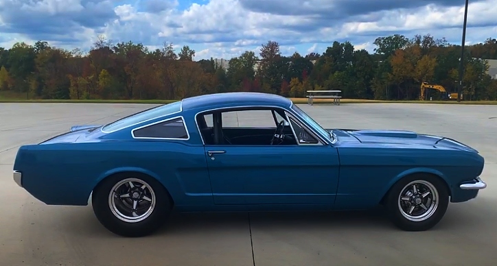 pro street 1966 ford mustang fastback
