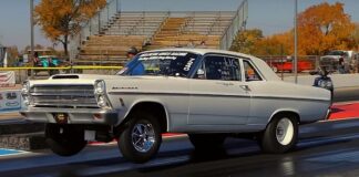 daryl nelson 1966 ford fairlane drag racing
