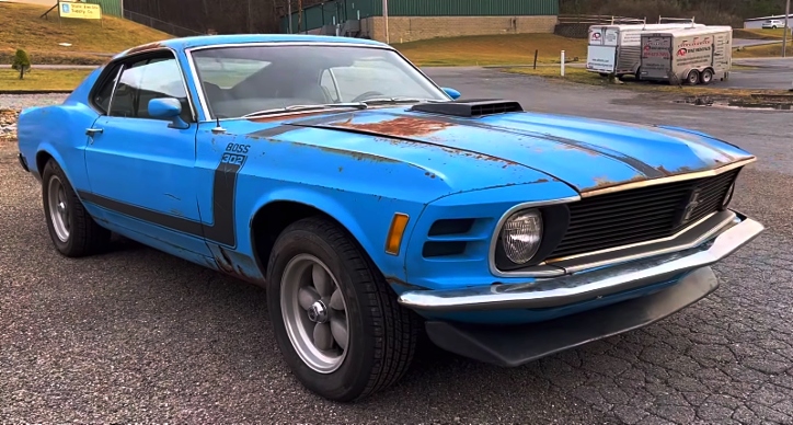 1970 ford mustang boss 302 survivor