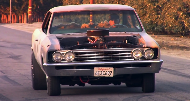 496 big block chevy chevelle drag racing