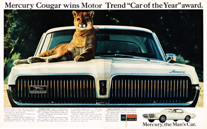 1967 mercury cougar trans am race car