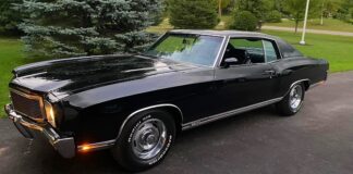1971 chevrolet monte carlo ss 454