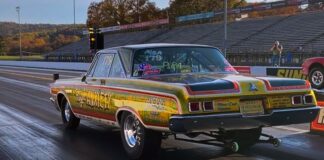 travis hess 1964 dodge race car