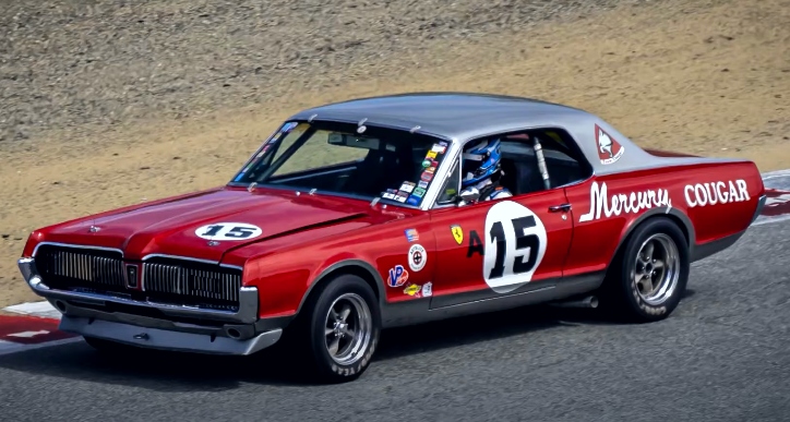 1967 mercury cougar trans am race car