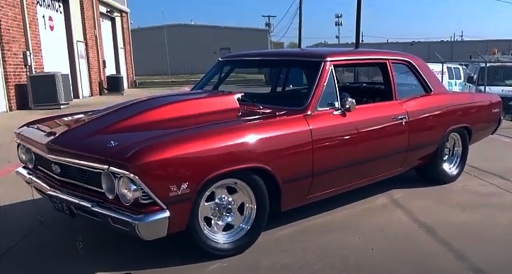 1966 chevy malibu pro street build