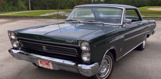 1965 mercury comet cyclone time capsule