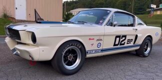 1966 sheby gt350 mustang carryover
