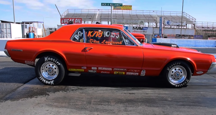 dave landsverk mercury cougar 1/4 mile racing