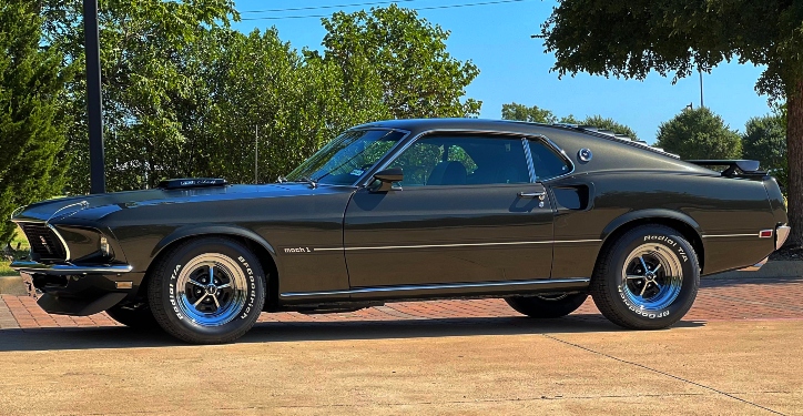 428 scj 1969 ford mustang mach 1 