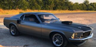 1969 ford mustang mach 1 restomod