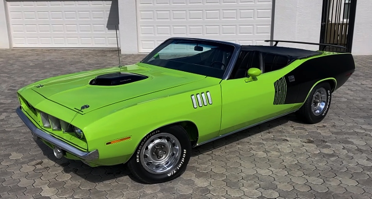 1971 plymouth hemi cuda convertible