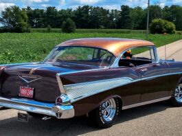 era correct custom 57 chevy bel air