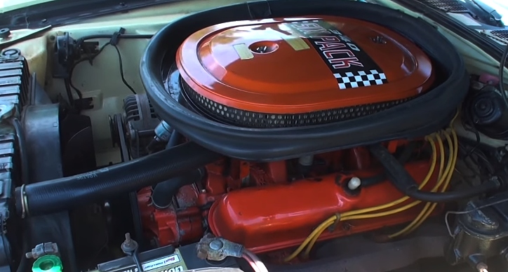 original 1970 dodge challenger t/a 340 six pack engine