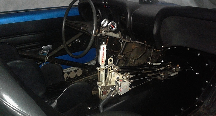 1969 ford mustang braked raced