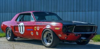 1968 ford mustang vintage racer