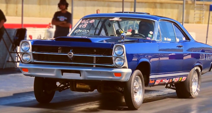 1966 ford fairlane drag racing