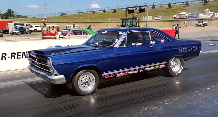 big block ford fairlane drag racing