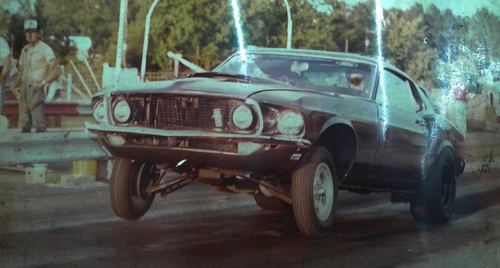 1969 ford mustang drag raced since 80's