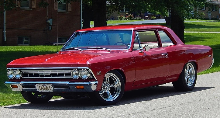 1966 chevy chevelle garnet red