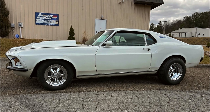 1969 ford mustang 427 side oiler tunnelport