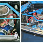 1970 mustang mach 1 engine before and after