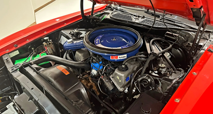1972 ford mustang mach 1 engine